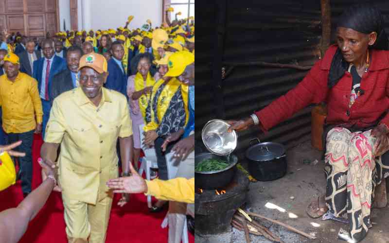 Ruto splashes millions; Kenyans stare at death