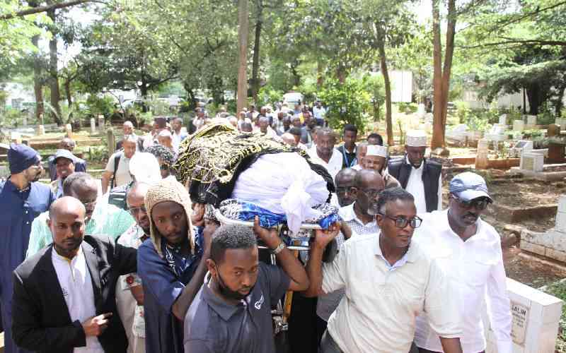 Justice Ibrahim stood for truth, colleagues say as he's laid to rest