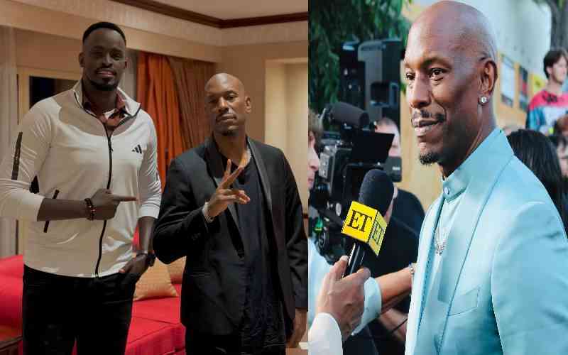 Fast and Furious star Tyrese Gibson lands in Kenya after Uganda visit