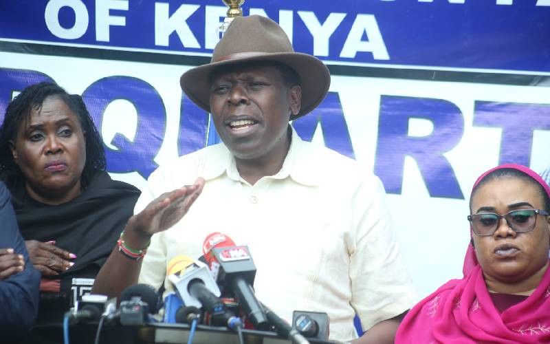 Disunity rocks DAPK as petitions target Wamalwa, Natembeya