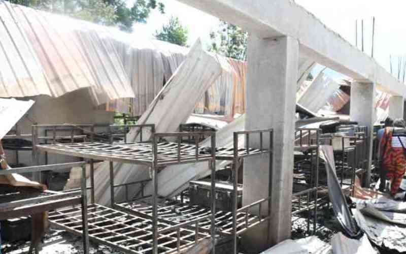 Five learners face arson charges after Sh5m school fire