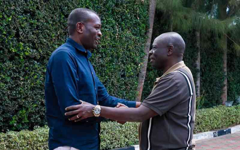 Handshake in the making? Gachagua hosts Sifuna, Linda Mwananchi team at Wamunyoro