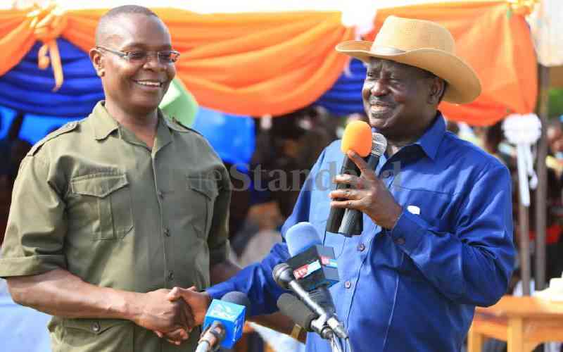 Support Raila on push for national dialogue, says Otuoma