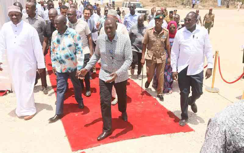 Mega projects and plum jobs in the offing as Ruto charms Coast