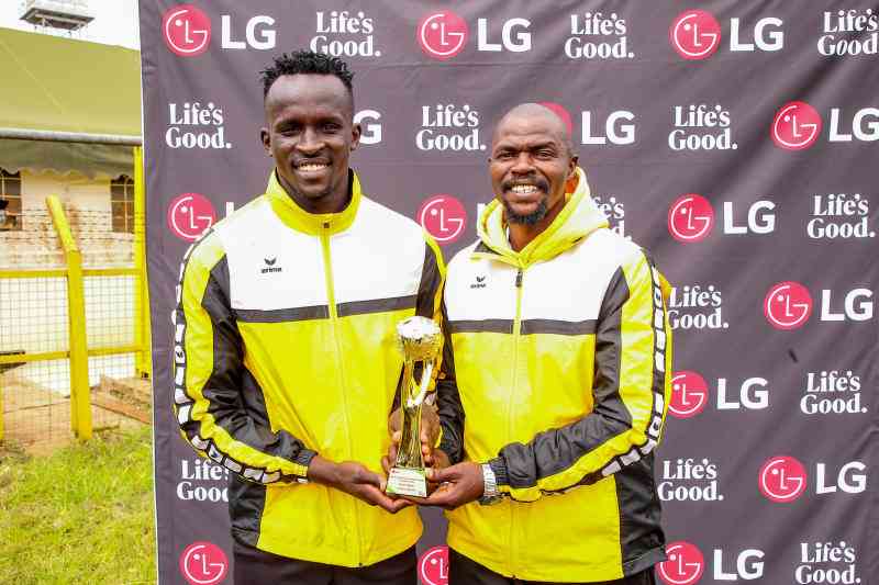 FKF Premier League top scorer Ogam crowned LGSJAK Player of the Month