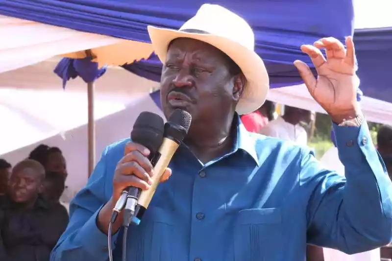 Why charge Kenyans for national IDs? Raila hits out at government
