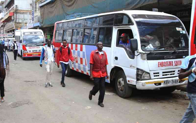Embassava Sacco crew members arrested as NTSA cracks whip on rogue drivers and touts