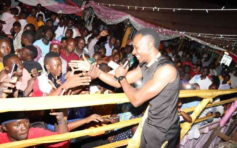 Red carpet as Ohangla 'big boys' thrill fans at city fiesta