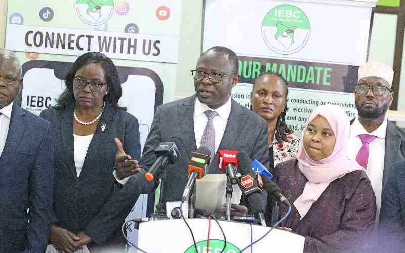 IEBC seeks legal reforms, warns Sh22b shortfall could threaten 2027 polls