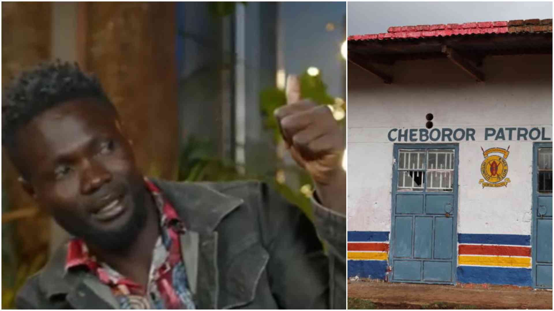 "Fear Kenyans": Raila's die-hard supporter Omosh One Hour speaks on Eldoret's illegal police station