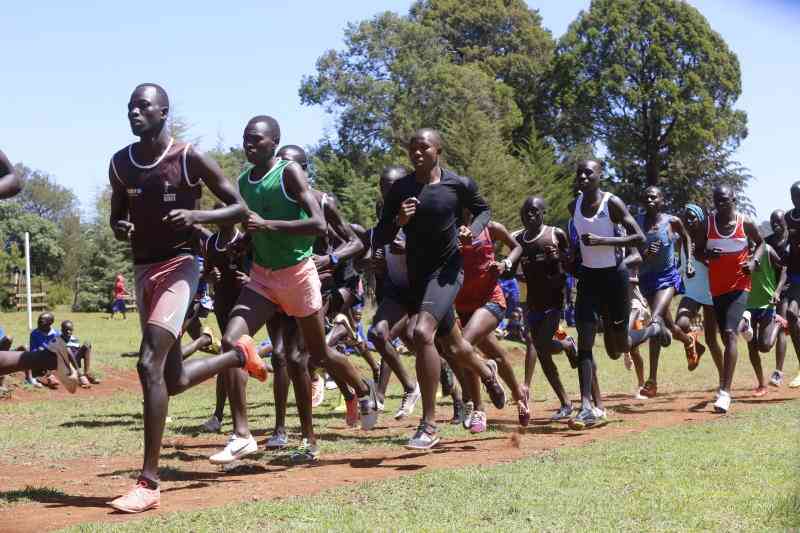 Athletes trade weapons for running shoes at Torongo camp