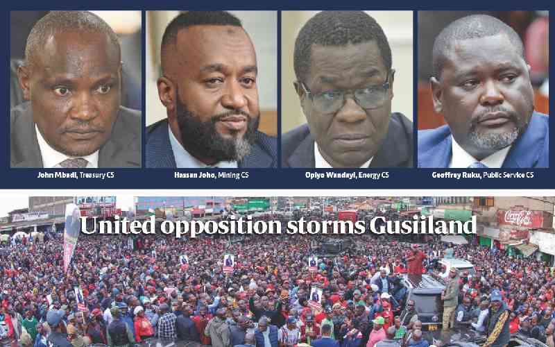 Shameless: How Cabinet Secretaries are thumbing their noses at the law, openly pushing for Ruto's two-term