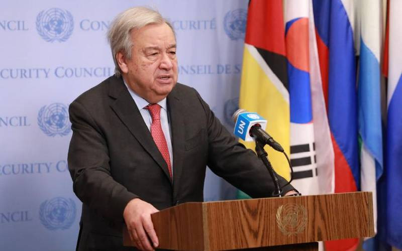 UN chief urges Israel, Hamas to cease fire, show political courage amidst Gaza crisis