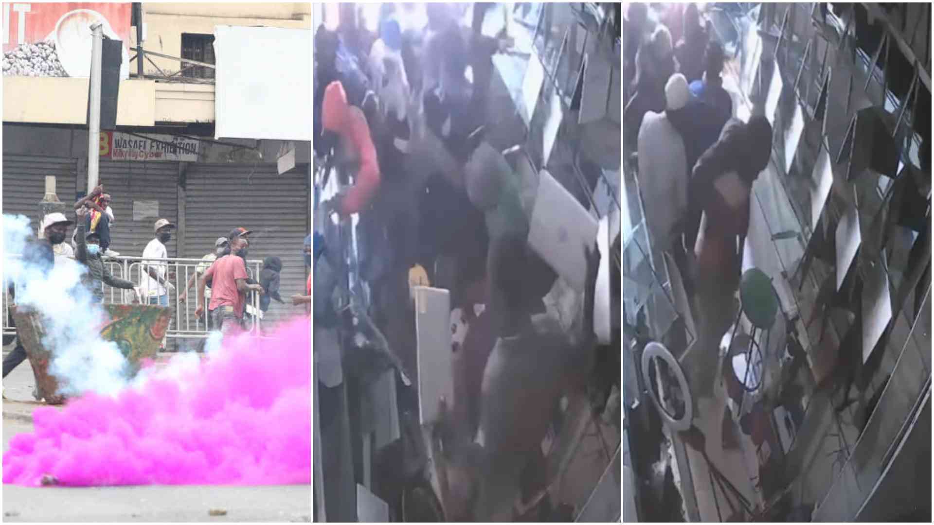 Looting spree rocks Nairobi as daring hired goons break into shops, steal laptops