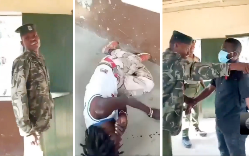 Viral video shows Shimo La Tewa prison warders brutally assault patient seeking treatment