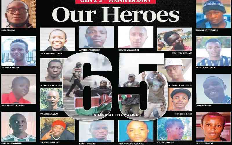 Gen Z martyrs who marched for change, paid with dear lives
