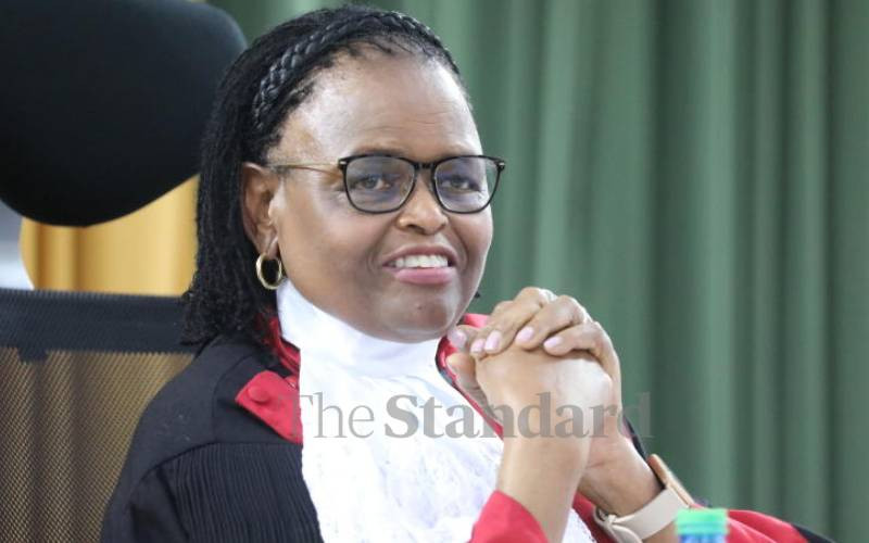 Koome insists courts will not be pushed to issue favourable rulings