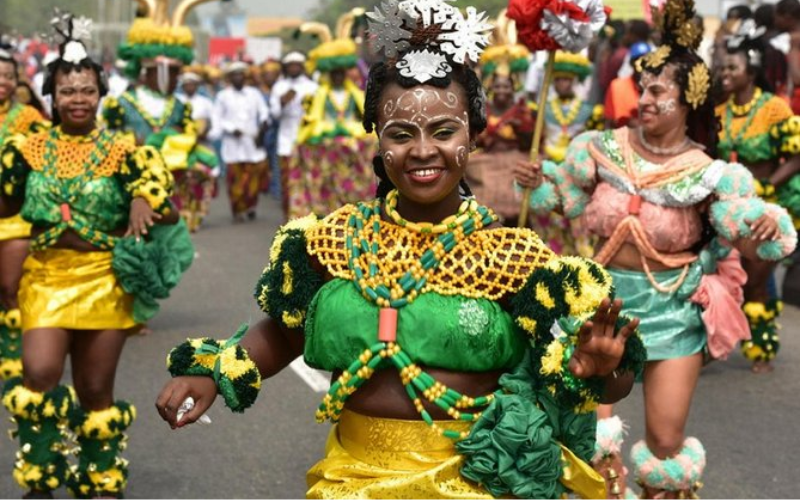 Heritage, music and colour define Nigeria's Calabar Carnival spectacle