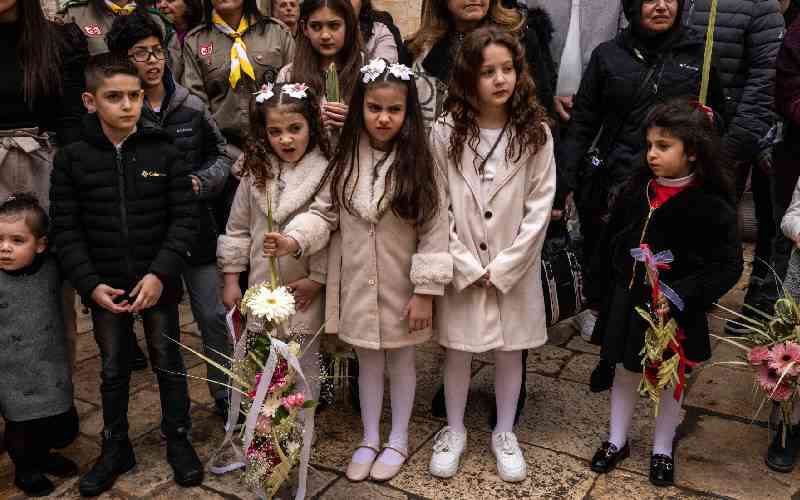Israel prevents Jerusalem's Latin Patriarch from celebrating Palm Sunday mass