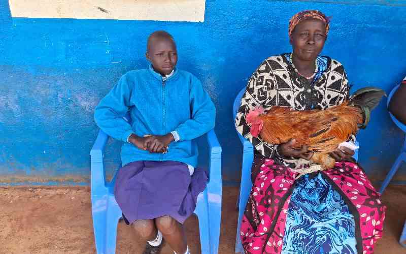 Rooster for knowledge: How one mother keeps daughter in class