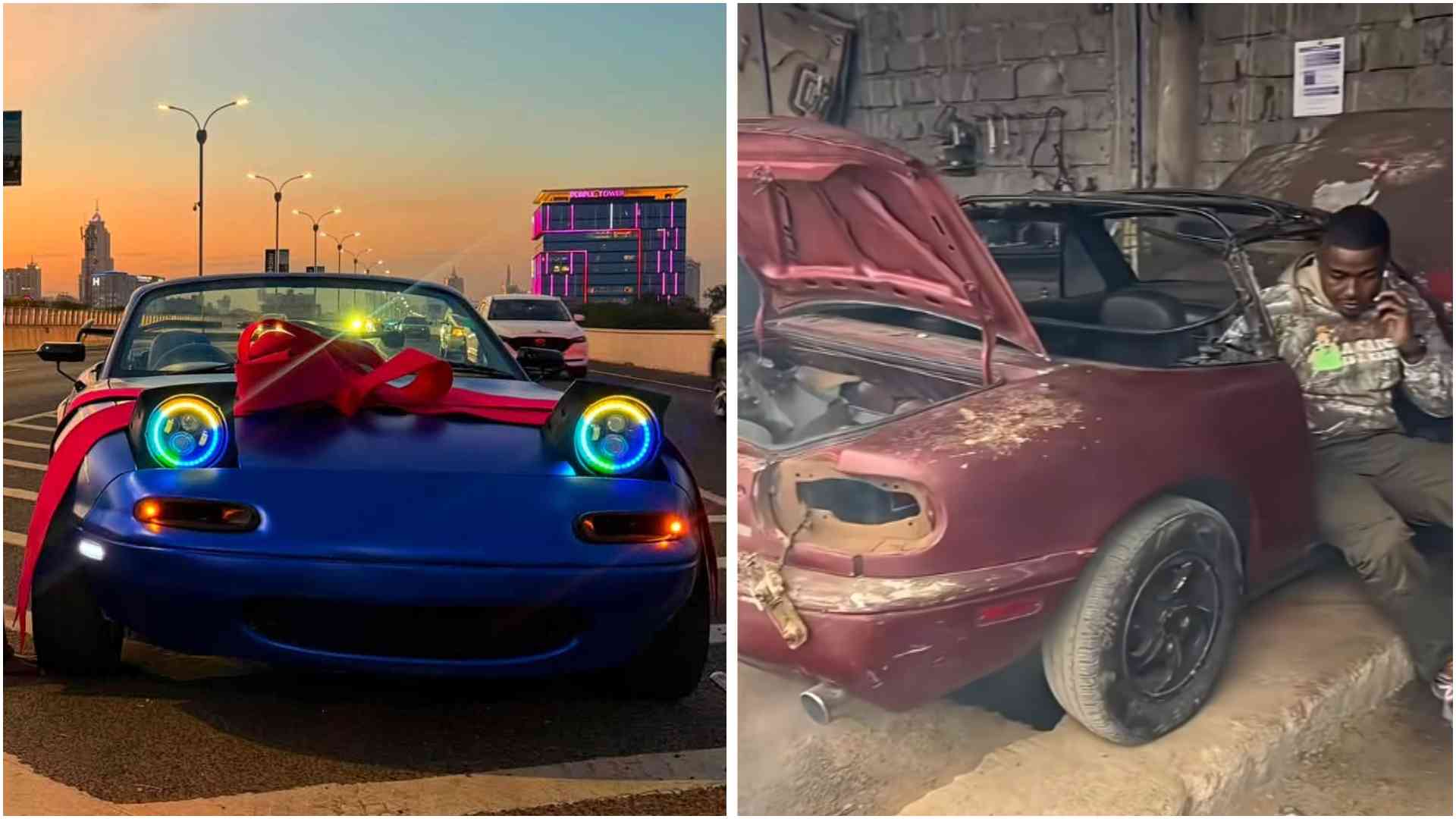Wololo gives abandoned Mazda Miata a stunning new lease on life