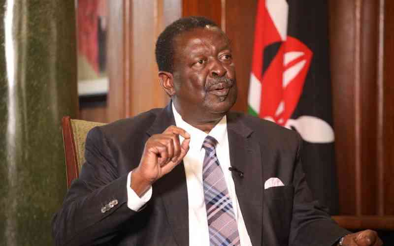 Post-election violence remark reckless, Mudavadi calls out Gachagua