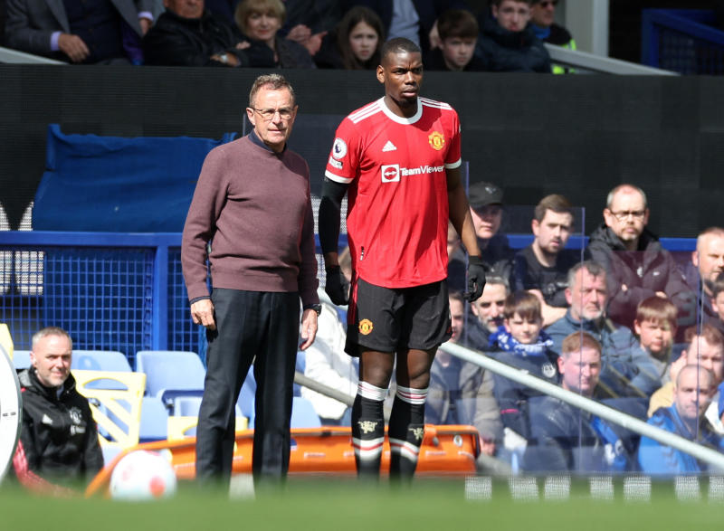 Rangnick breaks silence on United’s future following their 1-0 defeat to Everton