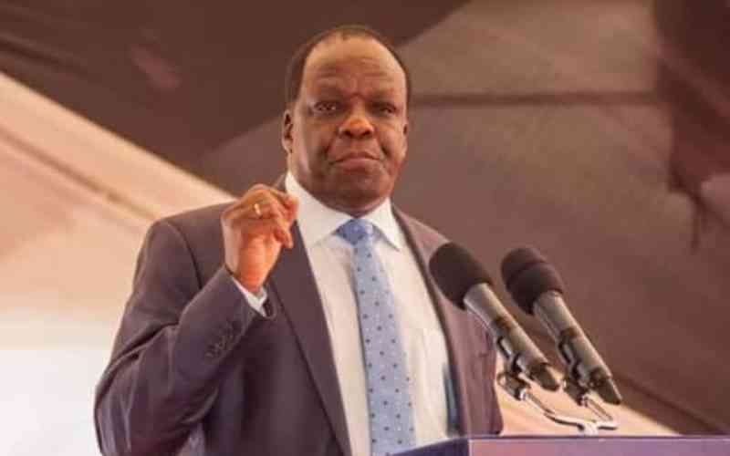 Oparanya eyes DP slot, warns of ODM exit over power-sharing deal