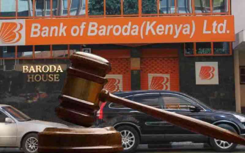 Bank of Baroda blames lawyers for failure to file defence in Sh2 billion Infinity Park case