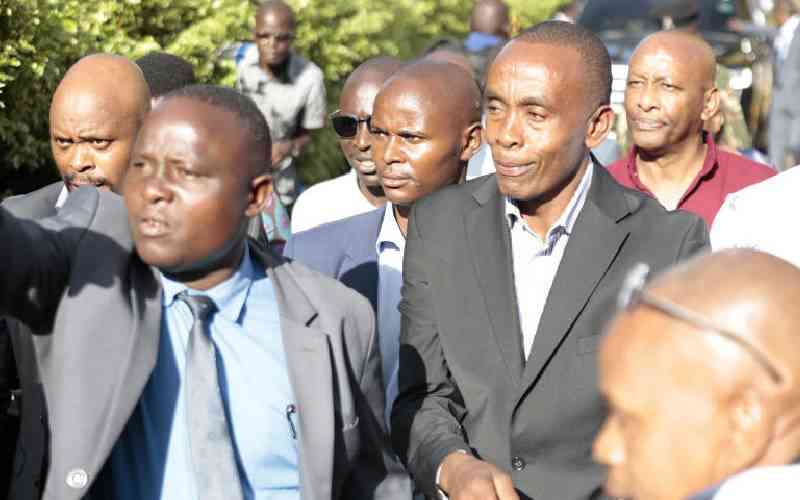 Wamatangi links ERP case to a plot to paralyze the county