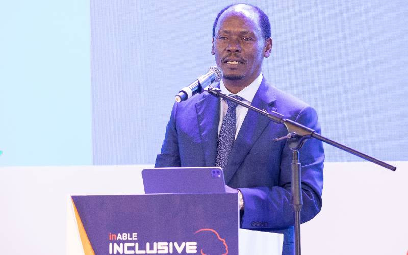 Persons with disability have a right to digital access, CS Kabogo says