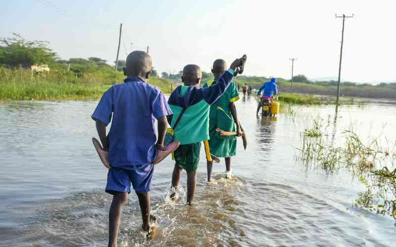 Why homes and schools offer no safety from swelling Lake Baringo