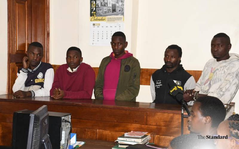 Court remands five over Richard Otieno murder