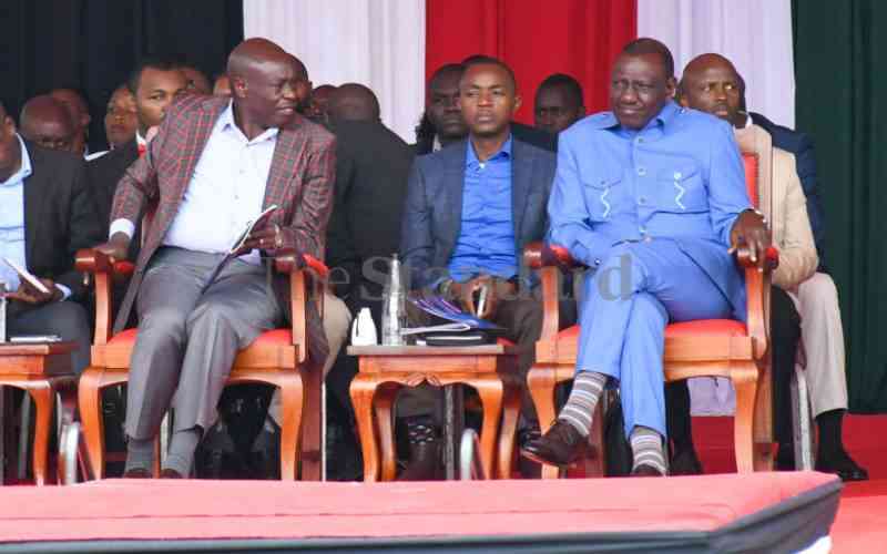 How Gachagua is using Ruto's style book to win public support