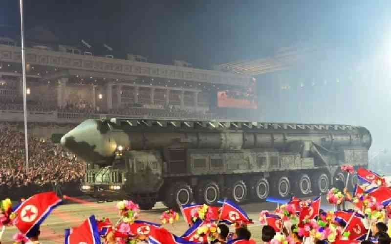 Russian, Chinese delegates join North Korea at parade featuring ICBMs
