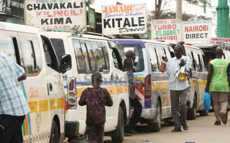 Matatus to raise fares by up to 50 percent after EPRA fuel hike