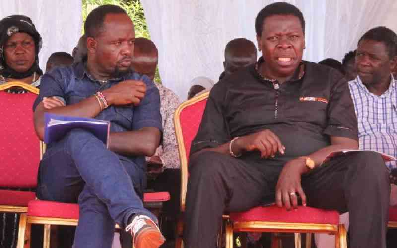 DAP-K convenes crisis talks as Wamalwa, Natembeya rift widens