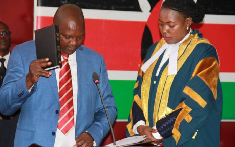 Gaya resigns as Speaker of Homa Bay County Assembly