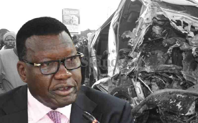 Insensitively mute: Chirchir silent as Kenyans die on roads