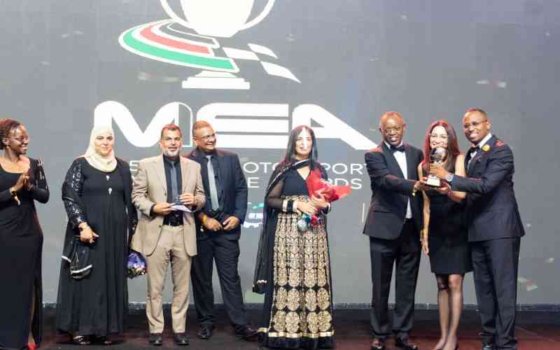 Kenyan motorsports crew honoured in star studded gala in Nairobi