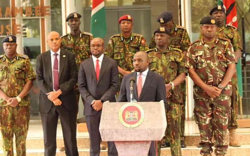 Murkomen accuses LSK of defending 'criminals'