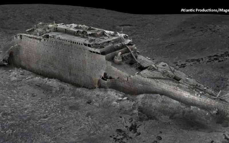 First full-size 3D scan of Titanic reveals wreck like never before