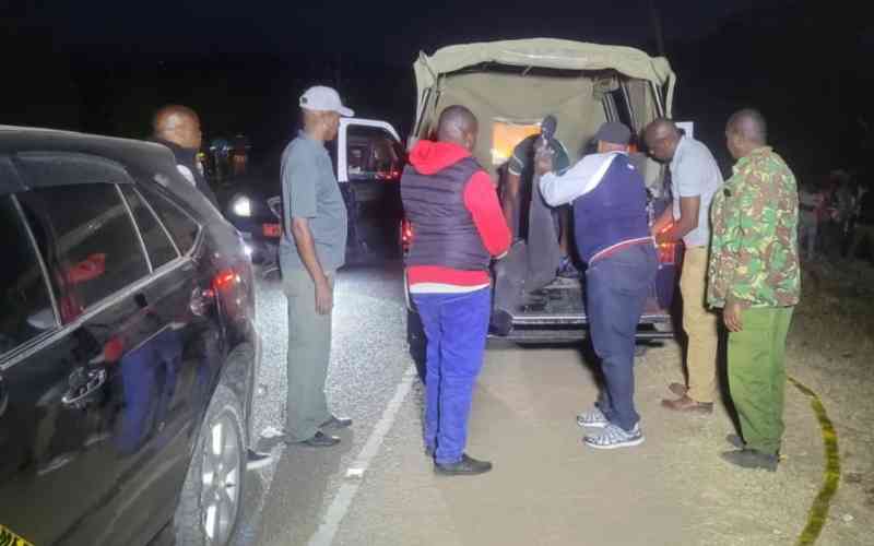 Police gun down suspected gangster in Matungulu, recover stolen rifle