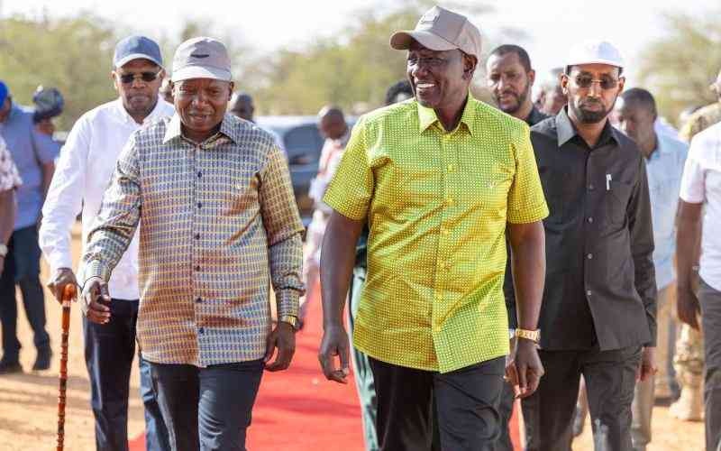 Ruto tells off opposition over NYOTA funds