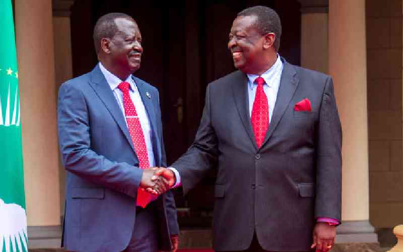 Mudavadi shines as trusted pillar, political ally in Ruto's presidency