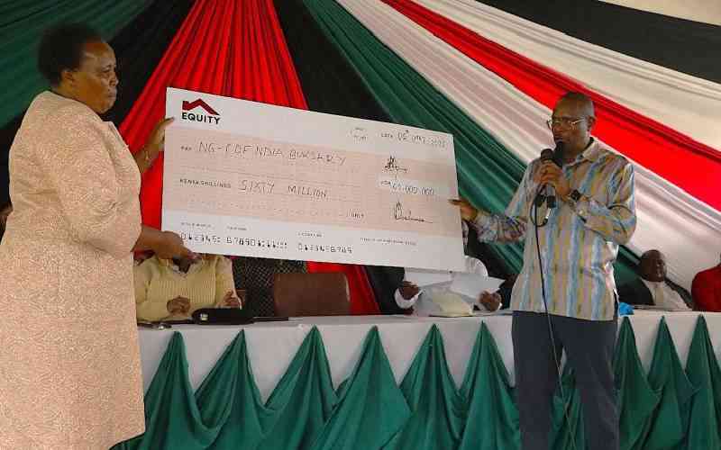 Ndia MP defends NG-CDF amid fight to control kitty