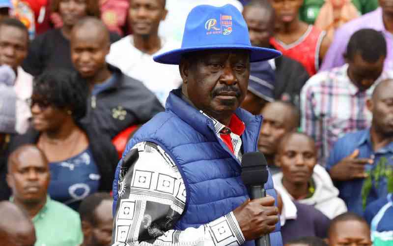 Raila Odinga's  fresh demands