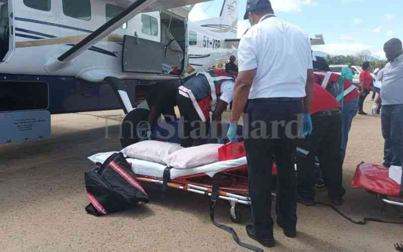 KU bus accident: Seven airlifted to Nairobi for treatment