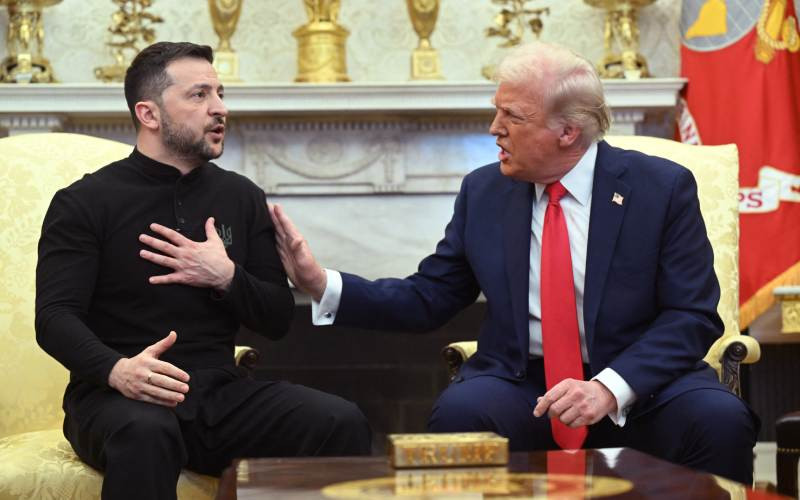 Trump cuts short Zelensky meeting after Oval Office shouting match