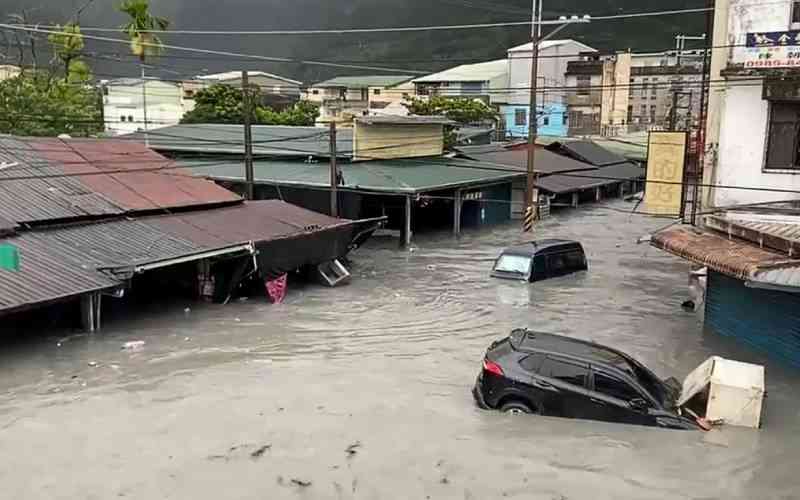 14 killed, 152 missing in Taiwan after barrier lake burst